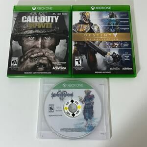 Xbox One Lot - Call of Duty Modern Warfare, Destiny Collection, Kingdom Hearts 3